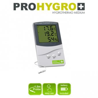 Digitální Thermo-Hygro metr MEDIUM se sondou