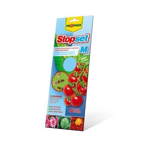 Stopset 5ks lepové desky