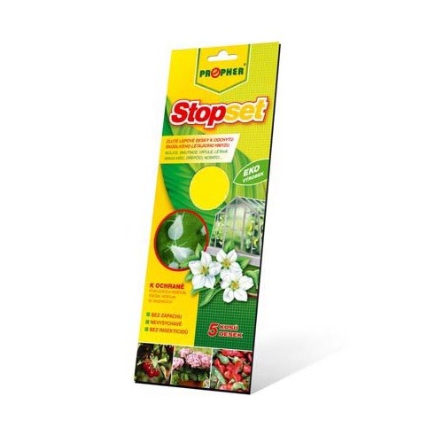 Stopset lepové desky 25x10 cm - 5ks