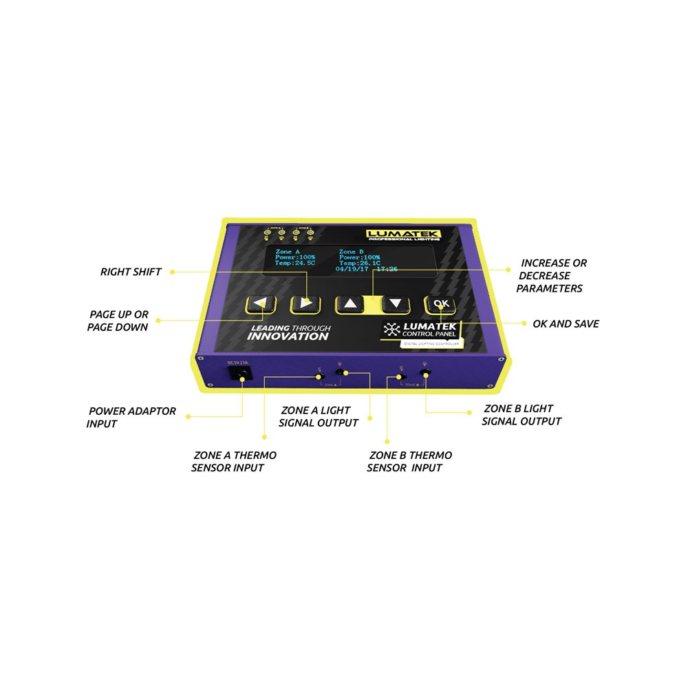 Lumatek Digital Panel - Controller (HID)
