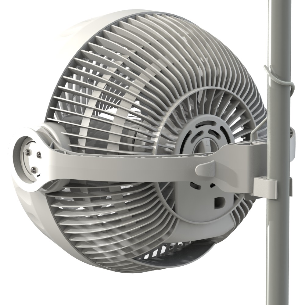 Monkey Fan 23cm, 30W - 2rychlosti, pro tyč 16 - 21mm