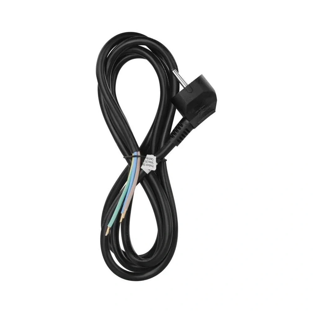 Napájecí kabel s EU zásuvkou 2m - volný konec