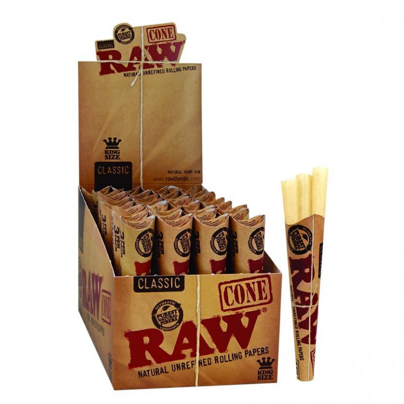 Dutinky RAW Cones King Size - 3ks