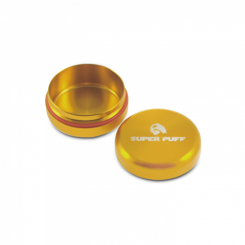 Super Puff hliníková krabička zlatá (35ml)