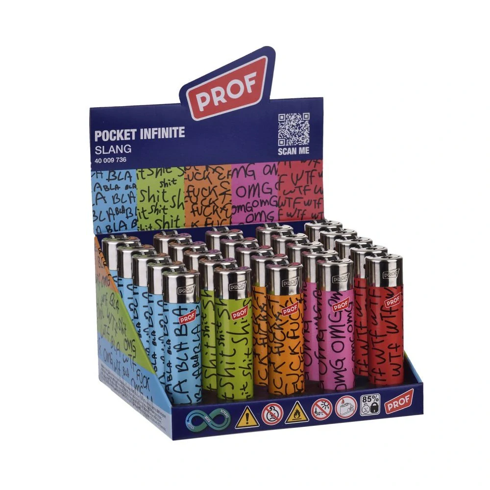 PROF SLANG FLINT Lighter DL25 zapalovač - MIX DESIGN