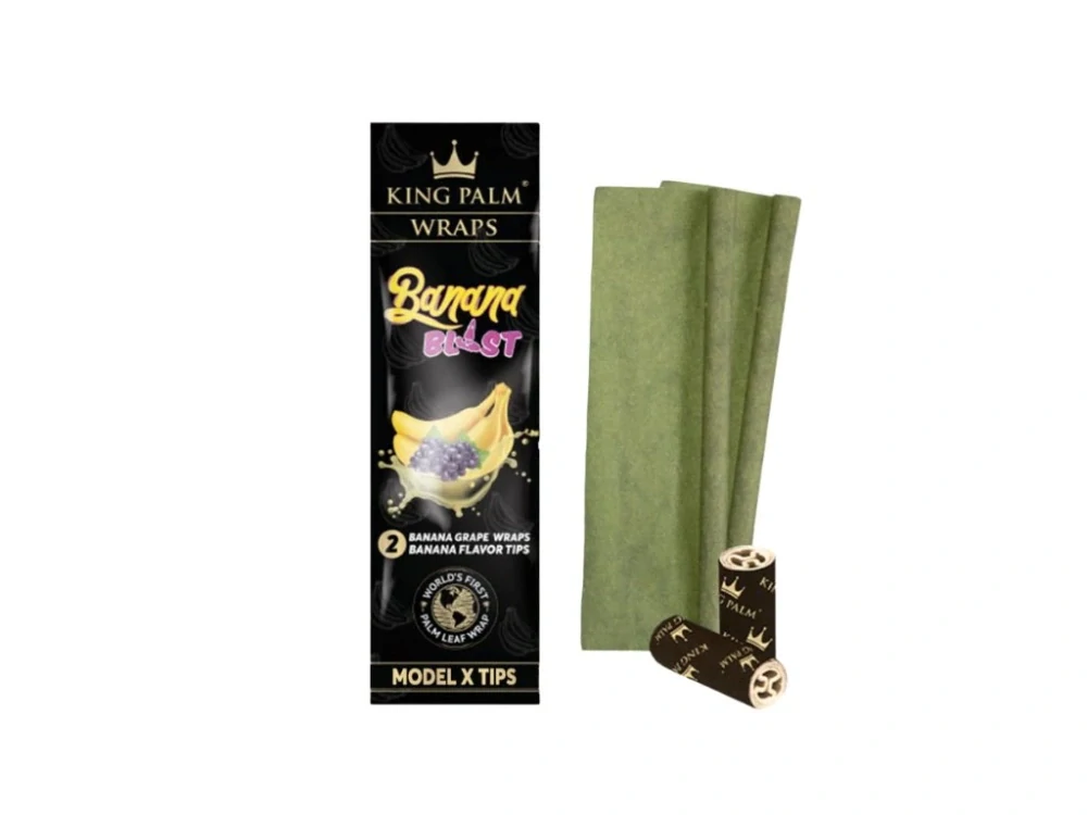 King Palm Wraps palmový blunt Banana Blast