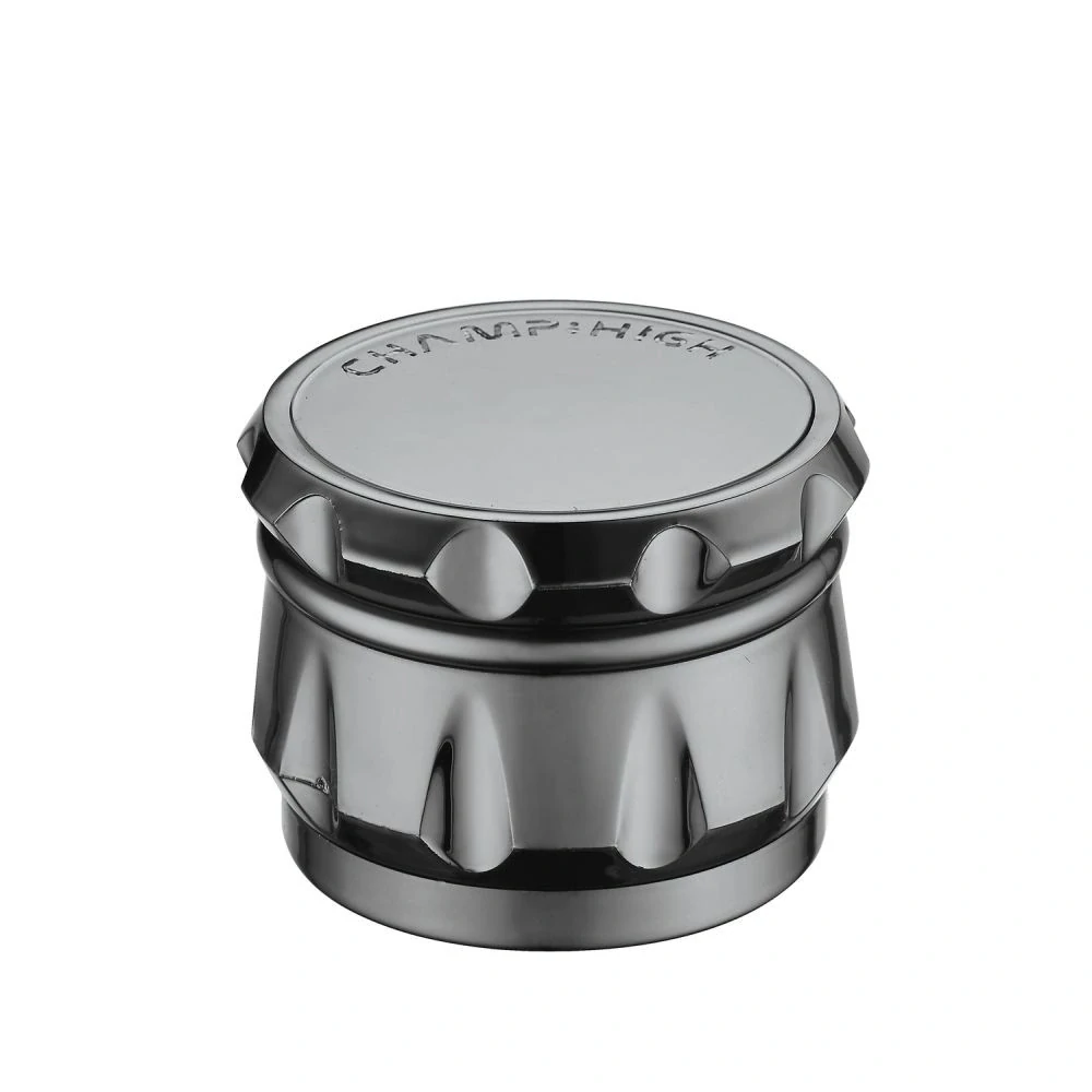 Champ High Shiny Drum Grinder DL12, čtyřdílná plastová drtička, 63 mm, čená