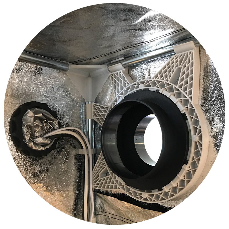 Secret Jardin Ducting Flange DF16 - příruba na 16mm tyč