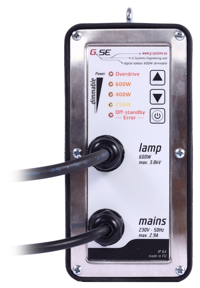 GSE digitální předřadník 600W