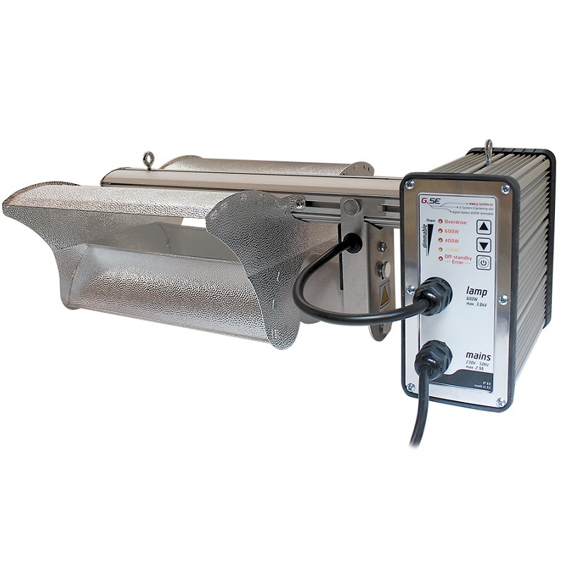 GSE Digitální komplet 250-660W (předřadník, výbojka, stínidlo)