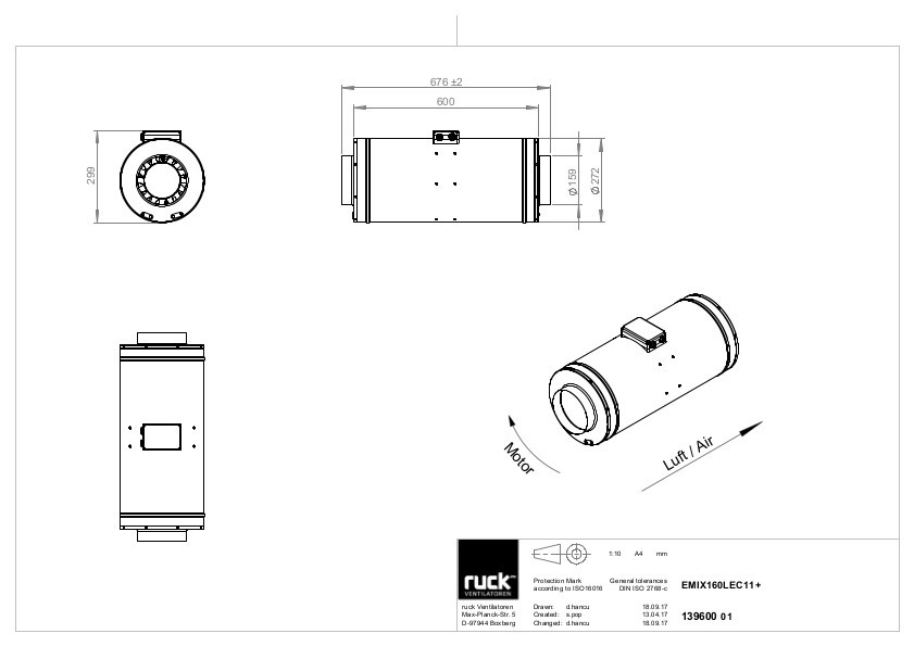 CAN Q-Max EC 250mm - 2000m3/h