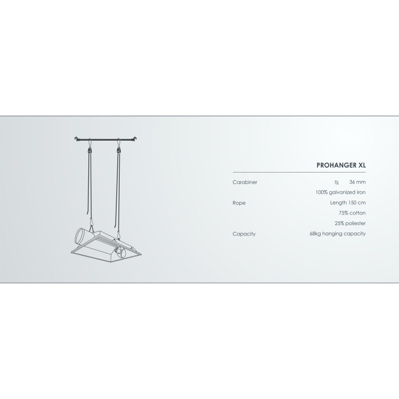 GHP PROHanger XL, závěsný systém, nosnost 68kg/pár