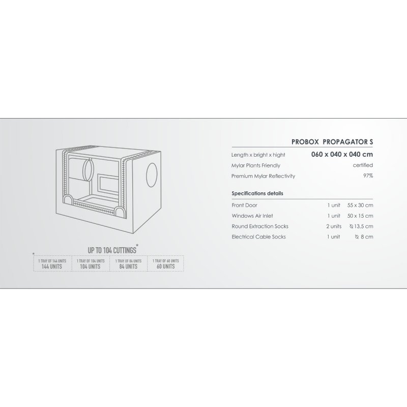 PROBOX Propagator S, 60x40x40cm