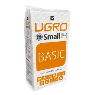 U Gro small - po rehydrataci 11l kokosového substrátu. Obsahuje trichodermu