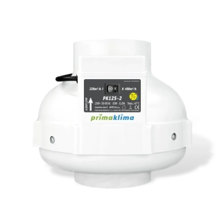 Prima Klima ventilátor PK125-2 125 mm - 220/420 m3/h, 2-rychlostní