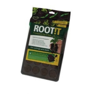ROOT IT Natural Rooting Sponge 24 Cell Filled Trays- BOX 8ks