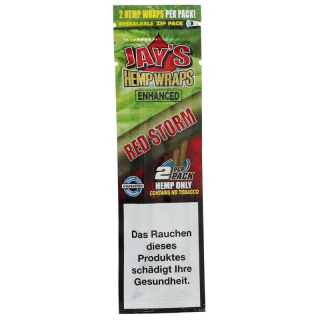 Juicy Hemp Blunt Wraps Red Storm 2 kusy