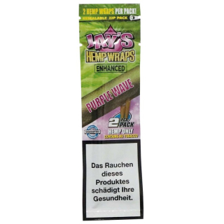 Juicy Hemp Blunt Wraps Purple Wave 2 kusy