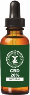 Fénixovy kapky CBD olej 20% bez aroma, 10ml