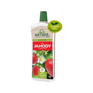 AGRO NATURA Přírodní hnojivo pro jahody a drobné ovoce 1 L