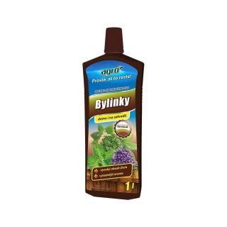 AGRO Organo-minerální kapalné hnojivo na bylinky 1 L