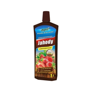 AGRO Organo-minerální kapalné hnojivo na jahody a drobné ovoce 1 L