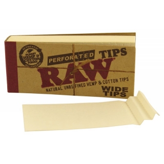 Filtry RAW - široké, nebělené, 50ks v balení