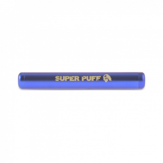 Super Puff kovová krabička na joint – modrá