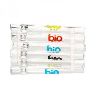 BioStix skleněnka s potiskem různobarevná
