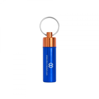 Přenosný zásobník na 4 dávkovací kapsle na sušinu – klíčenka Storz&Bickel Capsule Caddy
