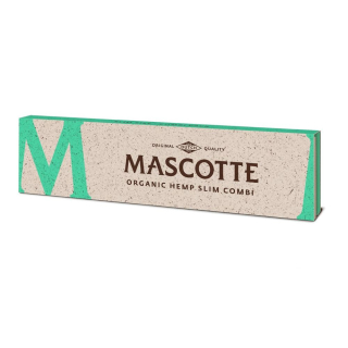 Mascotte papírky s filtry Organic Hemp KS Slim Combi, 1 ks