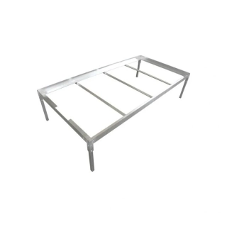 Ocelový rám - pěstební stůl pro Ebb&Flow, 2x1 m